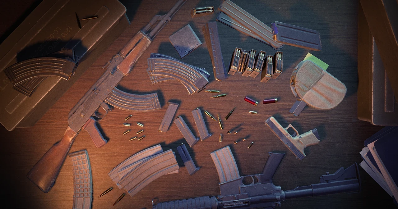 Dropped magazines scattered on the ground in CS2 after the reload update