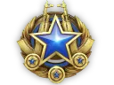 CS2 2026 service medal blue tier 3