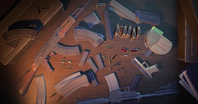 Dropped magazines scattered on the ground in CS2 after the reload update