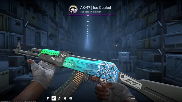 CS2 skin showcase from local