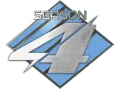 CS2 Premier Season 4 Light Blue medal for 5000 to 9999 rating